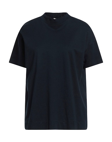 CIRCOLO 1901 T-shirt Midnight blue 97% Cotton, 3% Elastane