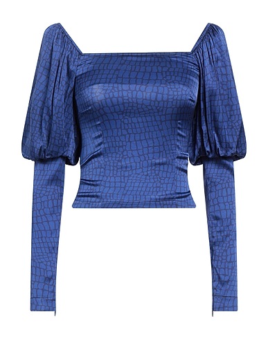 THE ANDAMANE Top Blue 97% Viscose, 3% Elastane
