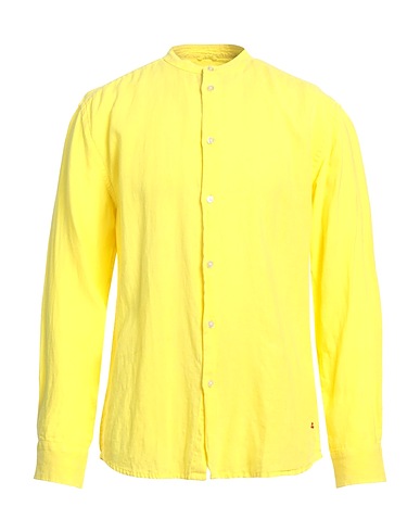 PEUTEREY Linen shirt Yellow 100% Linen
