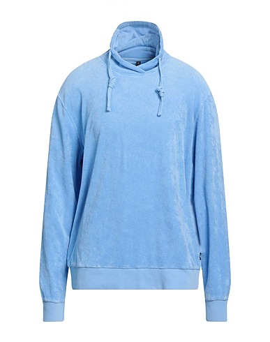 04651/A TRIP IN A BAG Hooded track jacket  Sky blue 100% Cotton