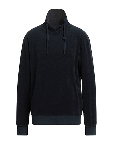 04651/A TRIP IN A BAG Hooded track jacket  Navy blue 100% Cotton
