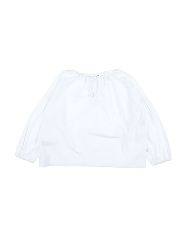 IL GUFO Blouse White 97% Cotton, 3% Elastane