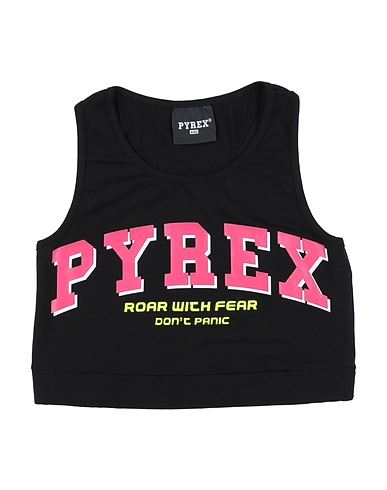 PYREX T-shirt Black 90% Cotton, 10% Lycra®