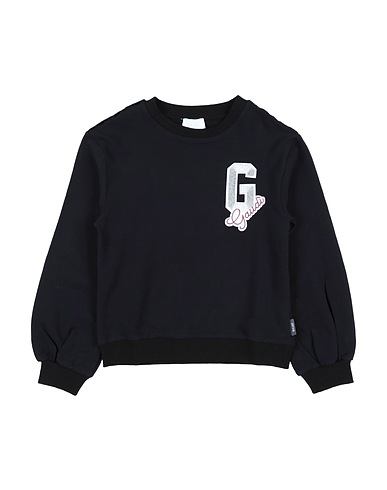 GAUDÌ Sweatshirt Black 95% Cotton, 5% Elastane