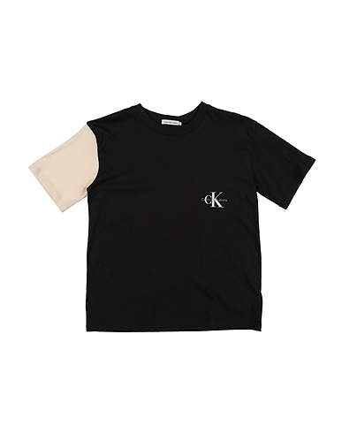 CALVIN KLEIN JEANS T-Shirt Schwarz 100% Baumwolle