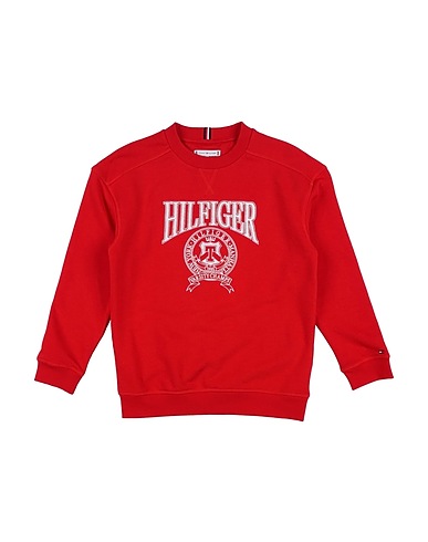 TOMMY HILFIGER Sweatshirt Red 70% Cotton, 30% Polyester, Elastane