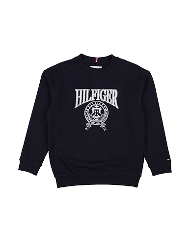 TOMMY HILFIGER Felpa Blu notte 70% Cotone, 30% Poliestere, Elastan