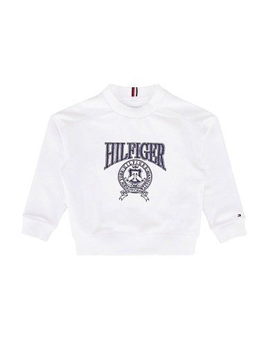 TOMMY HILFIGER Sweatshirt Weiß 70% Baumwolle, 30% Polyester, Elastan