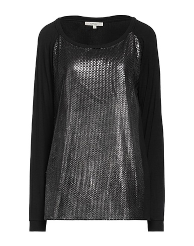 KORALLINE T-shirt Nero 70% Rayon, 20% Poliestere, 10% Elastan