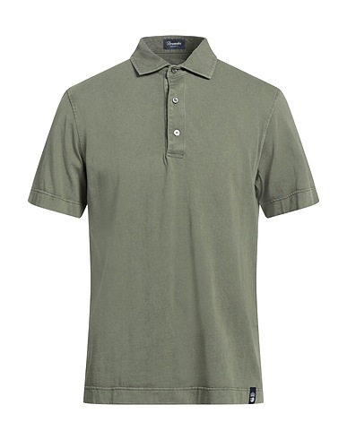 DRUMOHR Polo Verde militare 100% Cotone