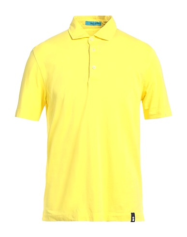 DRUMOHR Poloshirt Gelb 100% Baumwolle