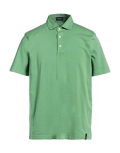 DRUMOHR Polo VERDE CHIARO 100% Coton