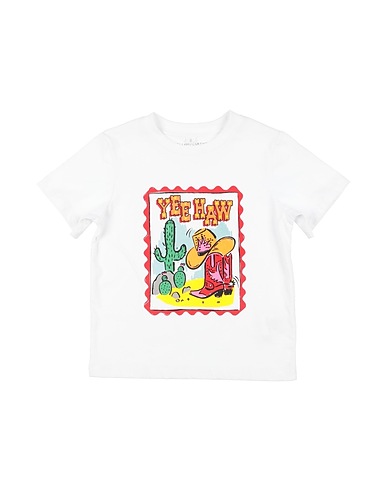 STELLA McCARTNEY KIDS T-shirt White 100% Cotton, Elastane