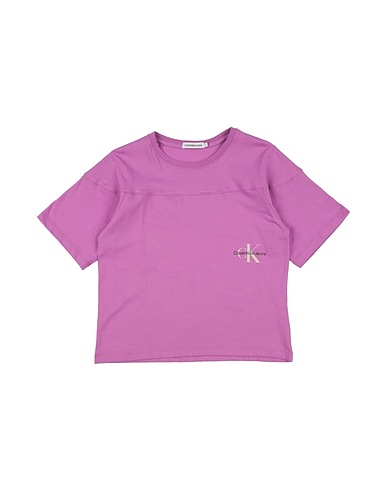 CALVIN KLEIN JEANS T-shirt Mauve 100% Cotton