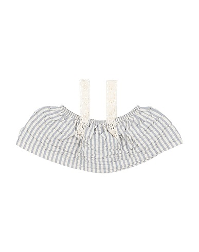 OLIVE by SISCO Top Azzurro 97% Cotone, 3% Elastan
