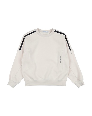 CALVIN KLEIN JEANS Sweatshirt Off white 68% Cotton, 32% Polyester