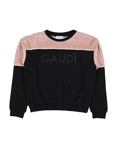 GAUDÌ Sweatshirt Black 100% Cotton