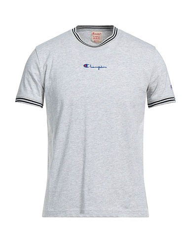 CHAMPION REVERSE WEAVE T-shirt Light grey 100% Cotton