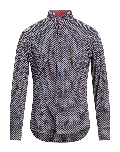 INGRAM Patterned shirt Blue 100% Cotton