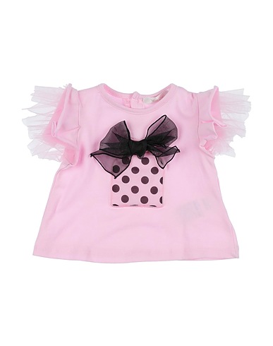 MISS GRANT T-shirt Pink 94% Cotton, 6% Elastane, Polyamide
