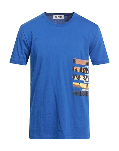 ICE PLAY T-shirt Blue 100% Cotton