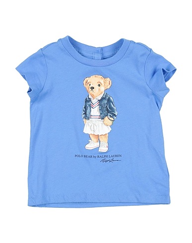 POLO RALPH LAUREN T-shirt Azure 100% Cotton