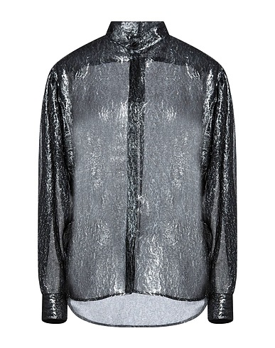 ISABEL MARANT Patterned shirts & blouses Charcoal 71% Silk, 29% Polyester