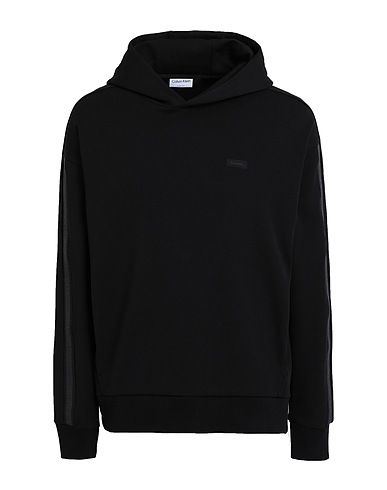CALVIN KLEIN Felpa Nero 64% Cotone, 36% Poliestere