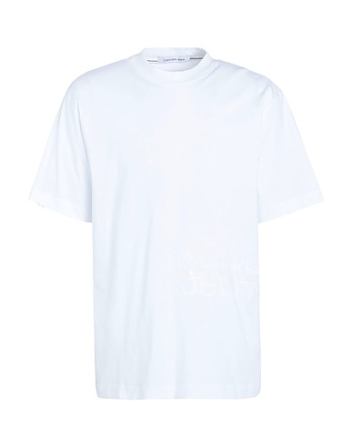 CALVIN KLEIN JEANS Oversize-T-Shirt White 100% Cotton