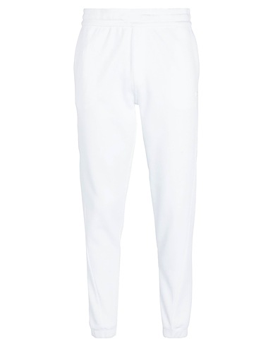 CALVIN KLEIN Casual trouser White 64% Cotton, 36% Polyester