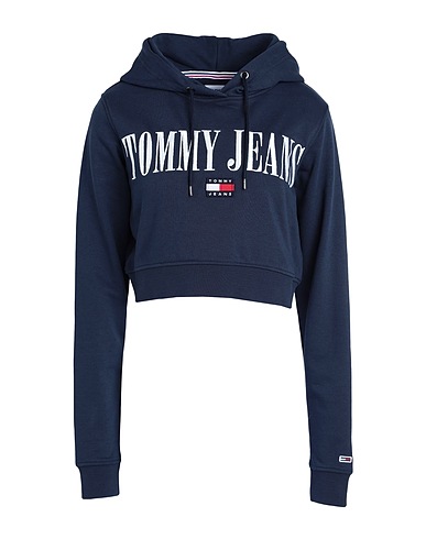 TOMMY JEANS Felpa Blu notte 55% Cotone, 45% Poliestere