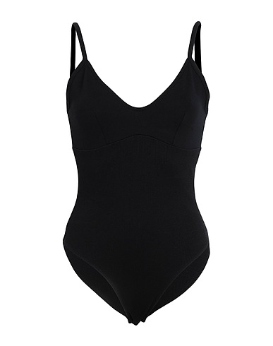 CALVIN KLEIN JEANS TOPWEAR Black 66% Viscose, 30% Polyamide, 4% Elastane