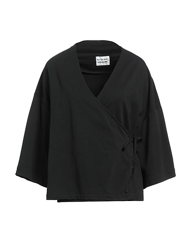 ALESSIA SANTI Sweatshirt LOISIRS Black 95% Cotton, 5% Elastane