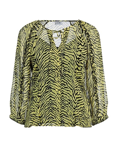 LIU •JO Patterned shirts & blouses Yellow 100% Viscose