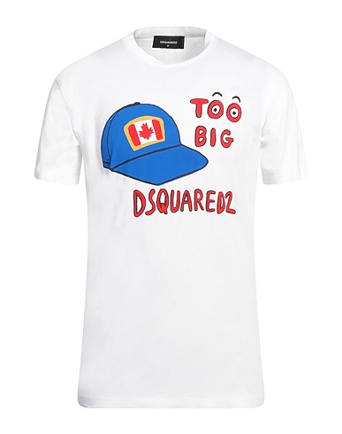 DSQUARED2 T-shirt White 100% Cotton