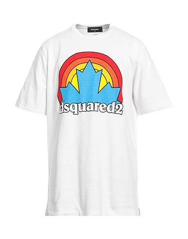 DSQUARED2 Ｔシャツ ホワイト コットン 100%