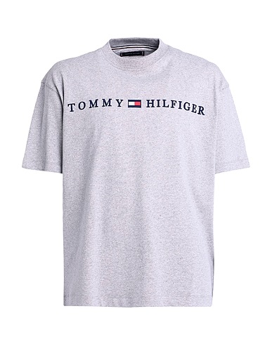TOMMY HILFIGER T-shirt Grey 100% Cotton