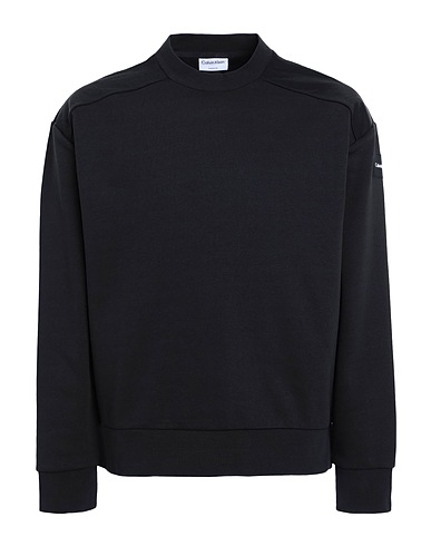 CALVIN KLEIN Sweatshirt Black 70% Cotton, 30% Polyester