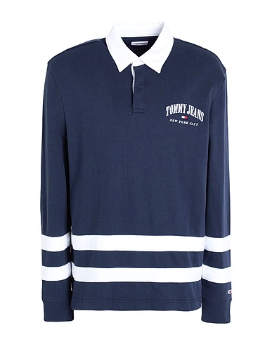 TOMMY JEANS Sweatshirt Marineblau 100% Baumwolle