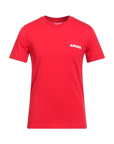 PALETTE COLORFUL GOODS Basic T-Shirt Red 100% Organic cotton