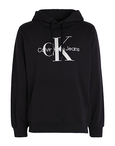 CALVIN KLEIN JEANS Φούτερ Μαύρο 100% Βαμβάκι