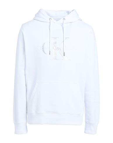CALVIN KLEIN JEANS Hoodie Weiß 100% Baumwolle