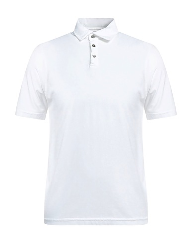 ALPHA STUDIO Polo Bianco 98% Cotone, 2% Elastan