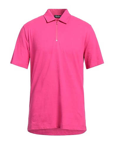 YOON Poloshirt Fuchsia 100% Baumwolle