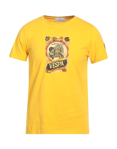 COOPERATIVA PESCATORI POSILLIPO T-shirt Giallo 100% Cotone