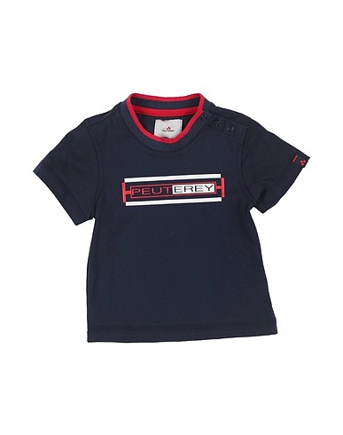 PEUTEREY T-shirt Blu navy 100% Cotone