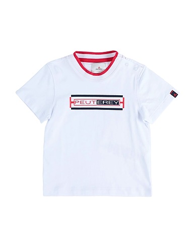 PEUTEREY T-shirt Bianco 100% Cotone