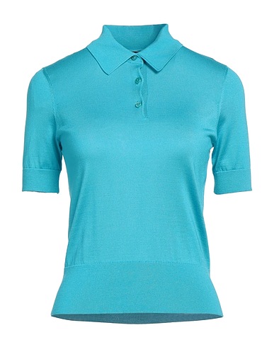 DOLCE&GABBANA Jumper Azure 100% Silk