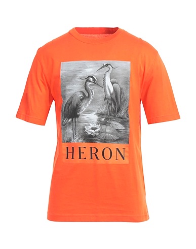 HERON PRESTON T-Shirt Orange 100% Baumwolle, Polyester