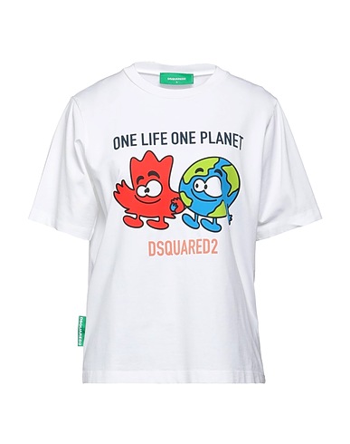 DSQUARED2 T-shirt White 100% Cotton